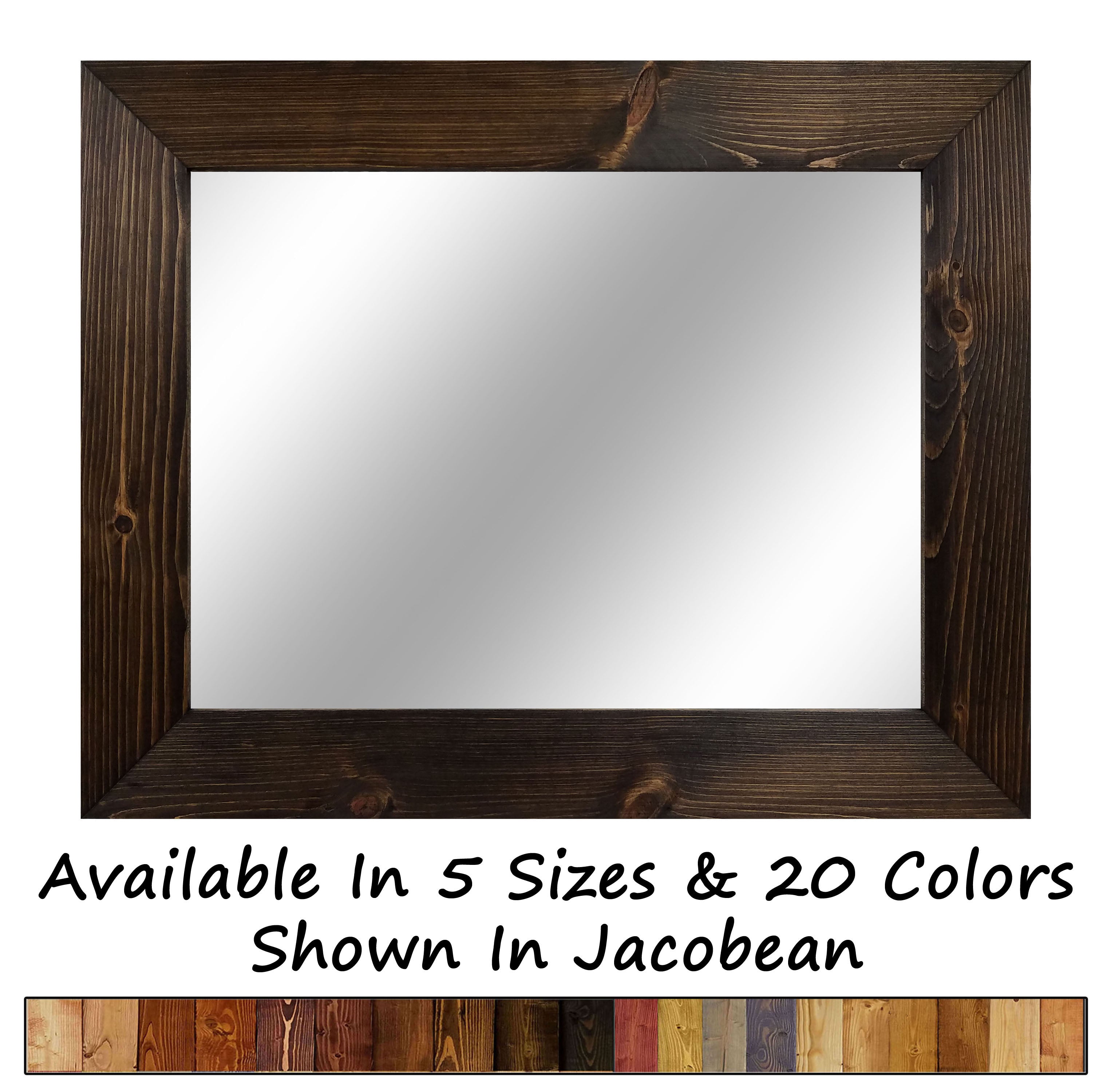   Jacobean Wood Framed Mirror frame