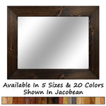   Jacobean Wood Framed Mirror frame