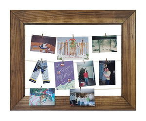  Mini Clothespin Picture Frame