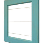 Foster Countryside Clothespin Photo Collage - 20 Paint Colors, Shown in Sea Blue