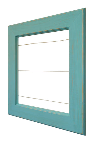 Foster Countryside Clothespin Photo Collage - 20 Paint Colors, Shown in Sea Blue