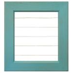 Foster Countryside Clothespin Photo Collage - 20 Paint Colors, Shown in Sea Blue