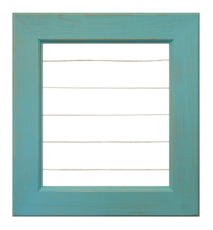 Foster Countryside Clothespin Photo Collage - 20 Paint Colors, Shown in Sea Blue
