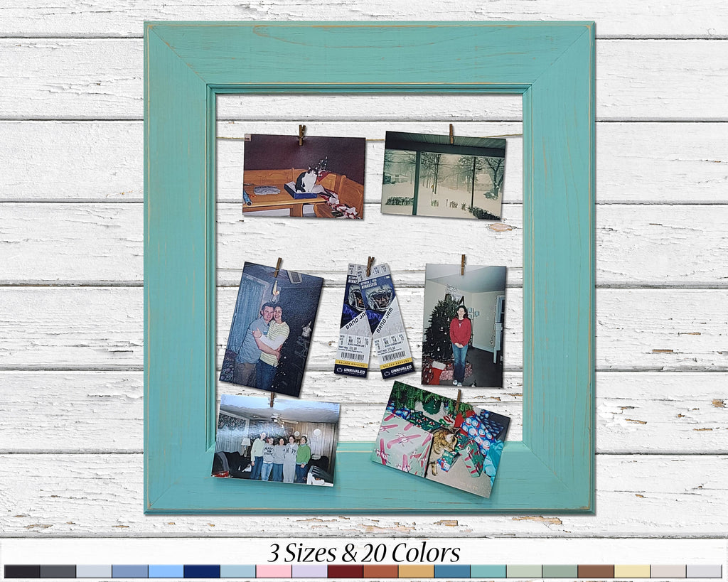 Foster Countryside Clothespin Photo Collage - Renewed Decor