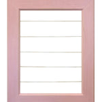 Foster Countryside Clothespin Photo Collage - 20 Paint Colors, Shown in Perfect Pink