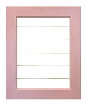 Foster Countryside Clothespin Photo Collage - 20 Paint Colors, Shown in Perfect Pink