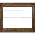 Foster Countryside Clothespin Photo Collage - 20 Stain Colors, Shown in Special Walnut