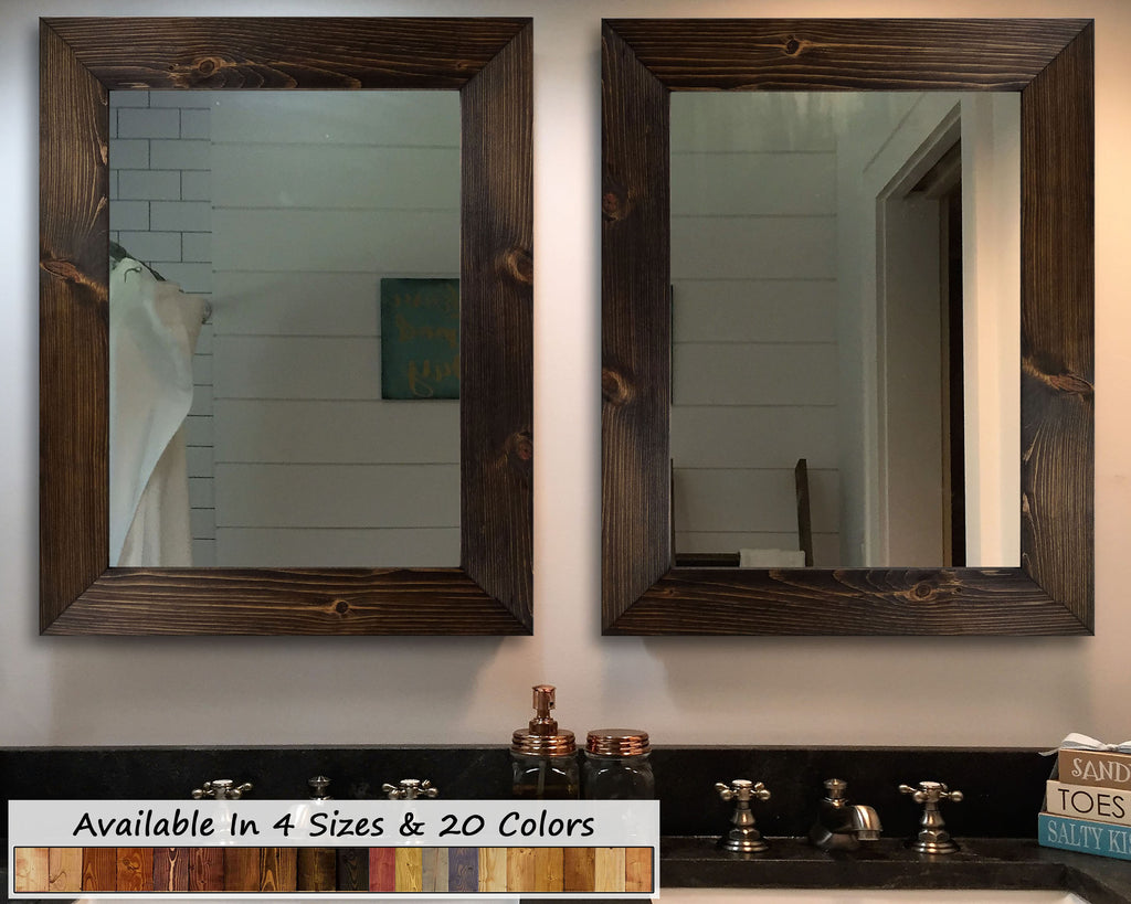 Best Jacobean Color Wood Framed Mirrors in USA