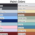 Paint Color Wood Tile Sample
