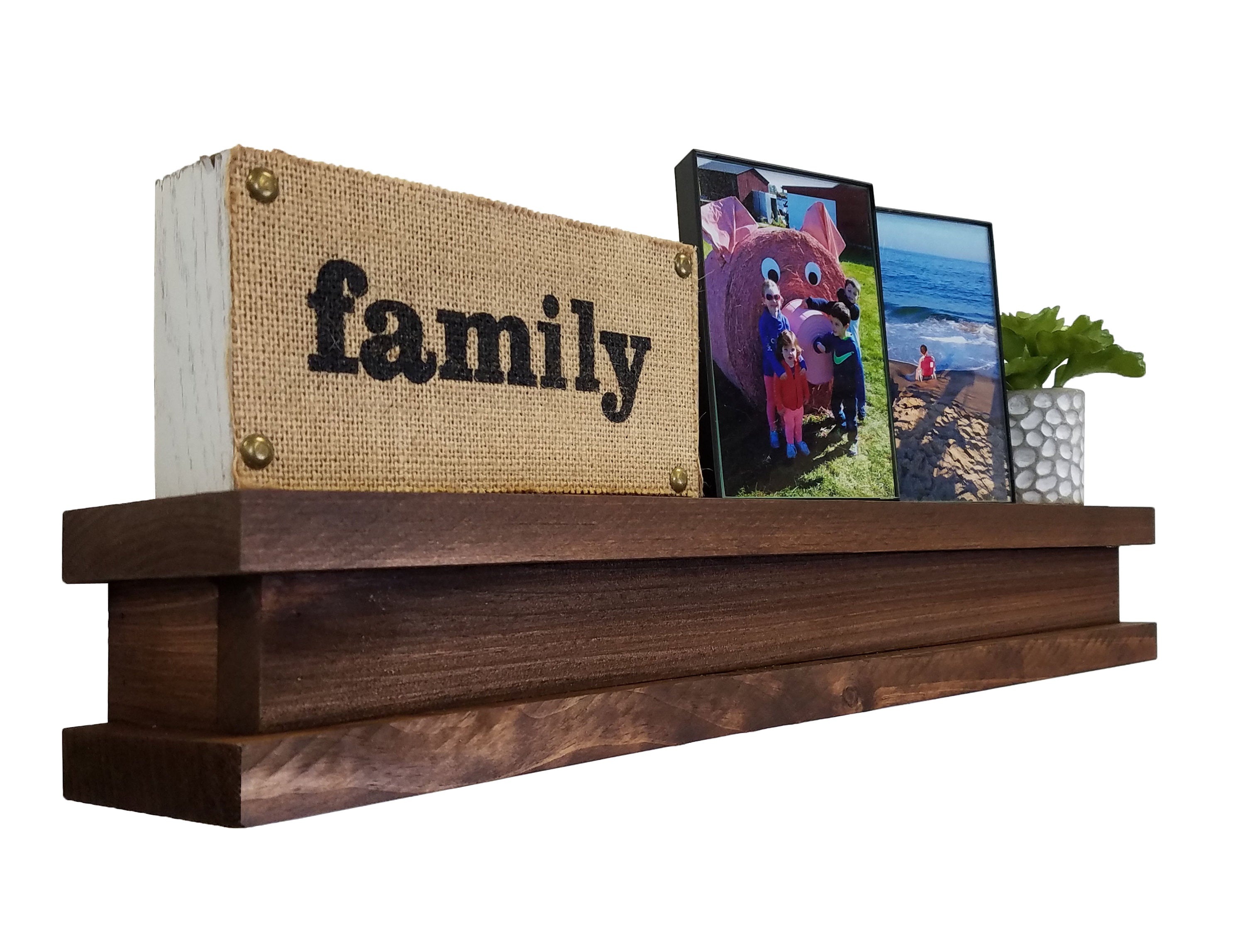 Shiplap Wood Floating Shelf, Display Shelf - Renewed Decor & Storage