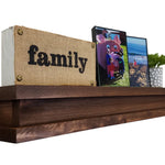 Shiplap Wood Floating Shelf, Display Shelf - Renewed Decor & Storage