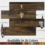 Rustic Wall Mounted Coat Rack