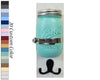 Shabby Chic Mason Jar Wall Sconce & Key Hook by Renewed Decor