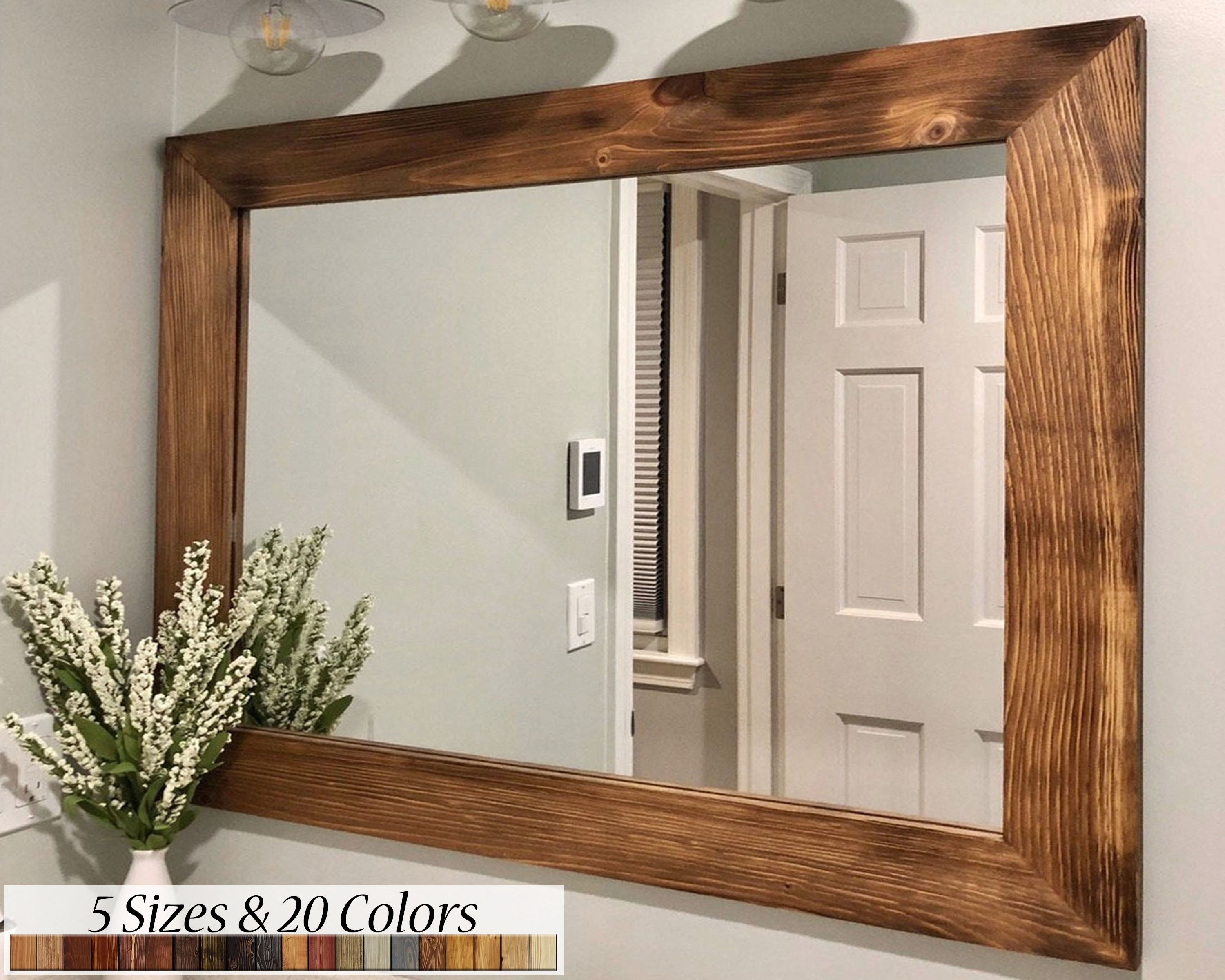 Rustic Solid Wood Mirror Frames [Free Shipping].