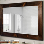 Provincial Wood Framed Mirror Handmade in USA