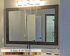 Large Wood Framed Mirror Special Walnut in USA
