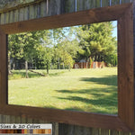 Shiplap Wood Frame Mirror in USA

