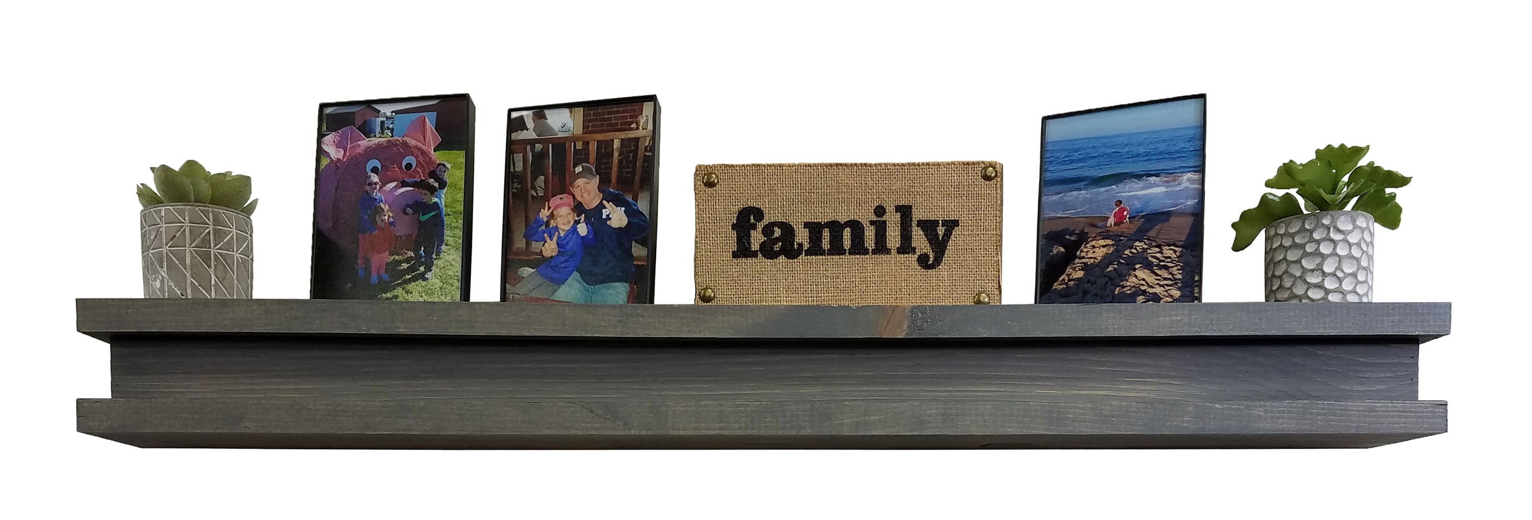 Shiplap Wood Floating Shelf, Display Shelf - Renewed Decor & Storage