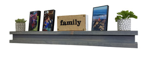 Shiplap Wood Floating Shelf, Display Shelf - Renewed Decor & Storage