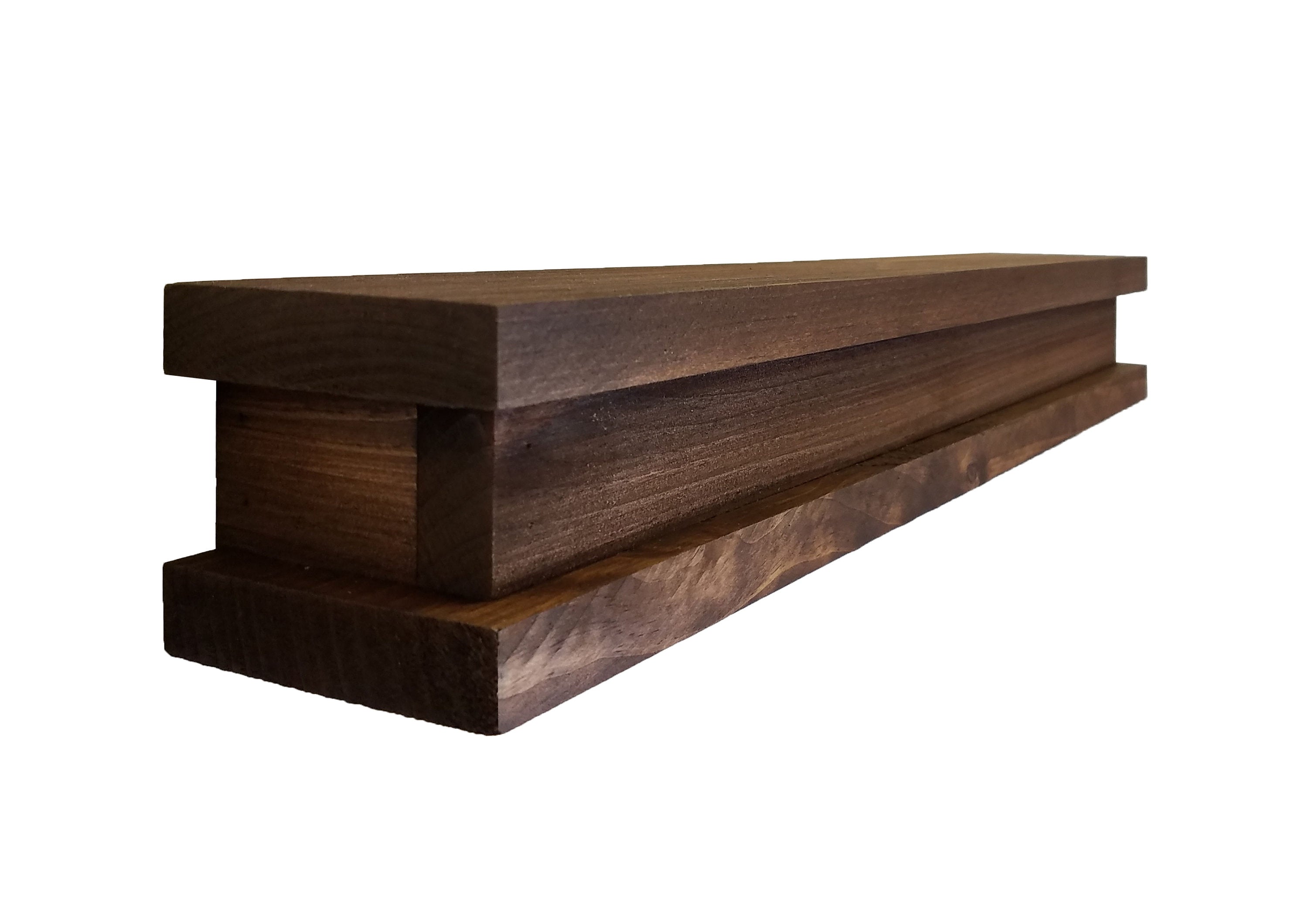 Shiplap Wood Floating Shelf, Display Shelf - Renewed Decor & Storage