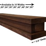 Shiplap Wood Floating Shelf, Display Shelf - Renewed Decor & Storage