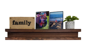 Shiplap Wood Floating Shelf, Display Shelf - Renewed Decor & Storage