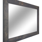 Shiplap Wood Frame Wall Mirror 20 Stain Colors New Classic Gray2