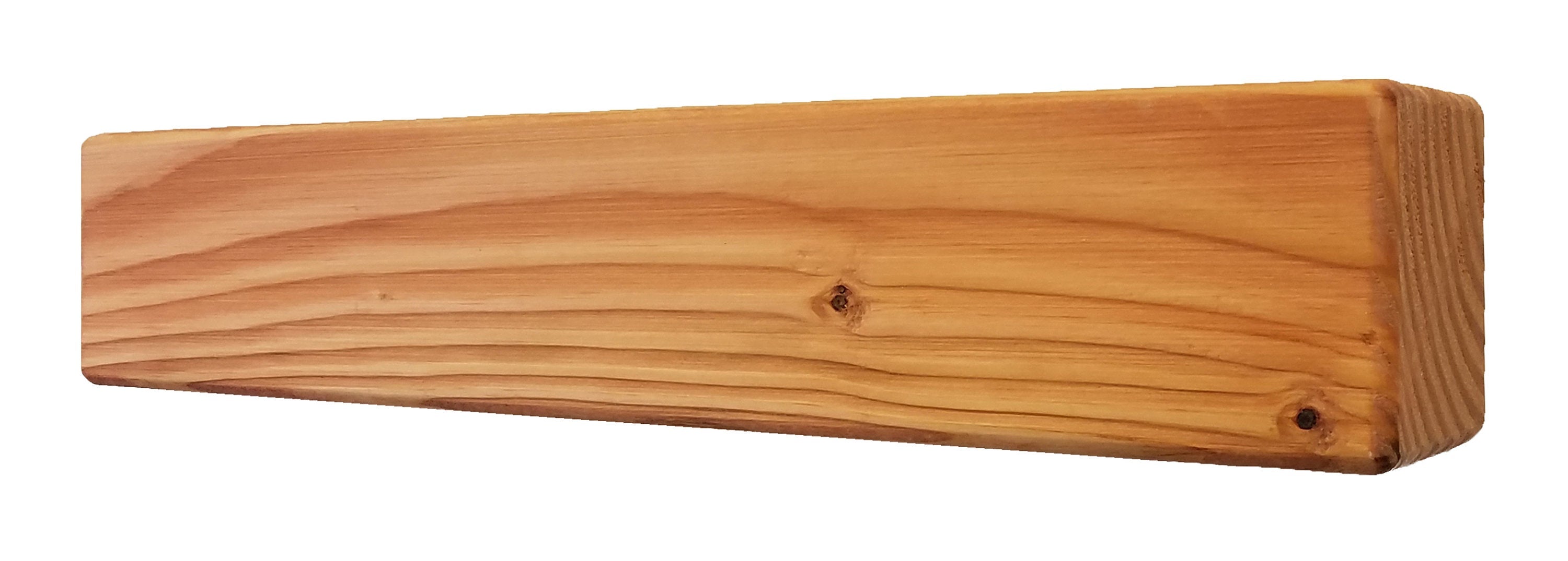 Square Beam Solid Wood Floating Shelves - Renewed Decor & Storage