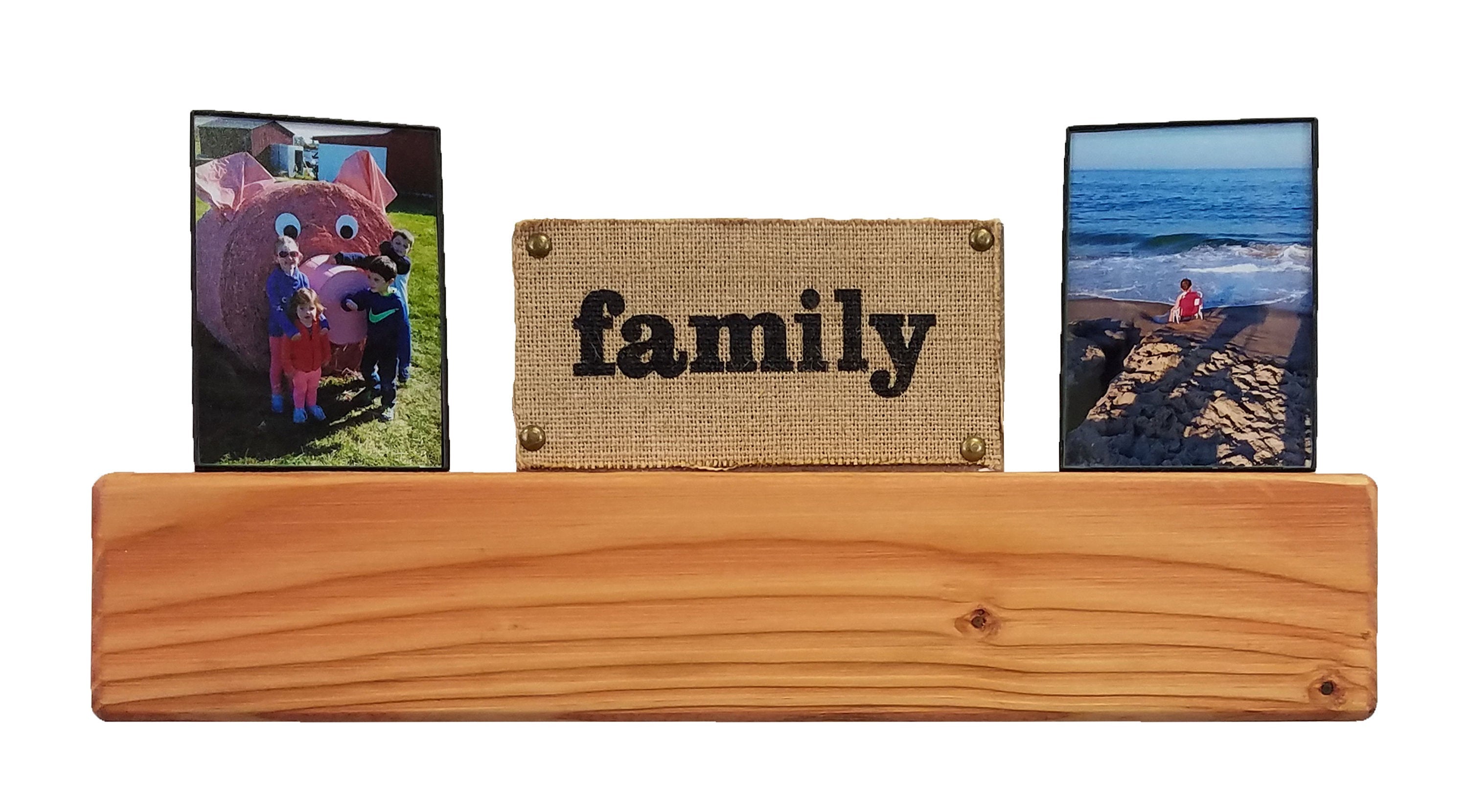 Square Beam Solid Wood Floating Shelves - Renewed Decor & Storage