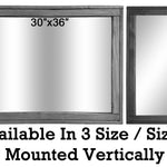 Sydney Rustic Mirror - Renewed Decor & Storage