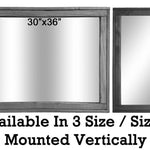 Sydney Rustic Mirror - Renewed Decor & Storage