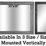 Sydney Rustic Mirror - Renewed Decor & Storage