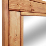 Herringbone Reclaimed Styled Wood Mirror, 20 Stain Colors & Custom Sizes, Shown in Ipswich Pine