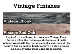 2 Vintage Paint Finishes