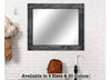Natural Rustic Wall Mirror, Vanity Mirror, Vintage Mirror, Wood Mirror, Bathroom Mirror, Farmhouse Wall Decor, Nursery Decor, Kitchen Decor - Renewed Decor & Storage