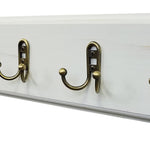 Countryside Double Utility Hook Rack - 20 Paint Colors - Renewed Decor & Storage