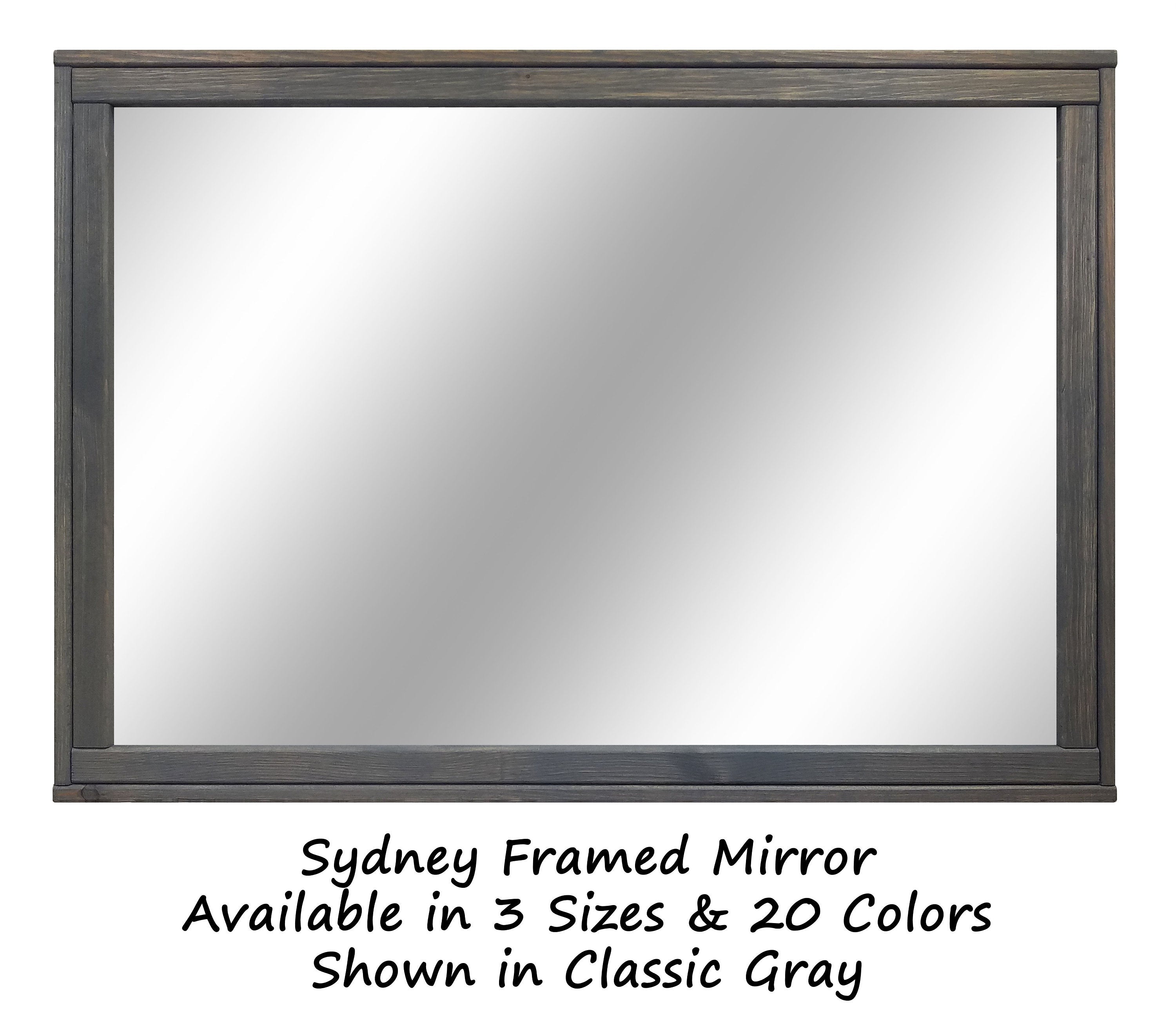 Sydney Rustic Mirror - Renewed Decor & Storage