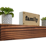 Square Beam Solid Wood Floating Shelves - Renewed Decor & Storage