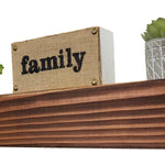 Square Beam Solid Wood Floating Shelves - Renewed Decor & Storage
