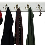 Countryside Double Utility Hook Rack - 20 Paint Colors - Renewed Decor & Storage