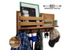 Discovery Organizer, Mail Bin, Key Holder & Shelf - 20 Colors & 5 Hook Finishes by Renewed Decor