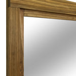 Farmhouse Wood Framed Wall Mirror, Shown in Driftwood 