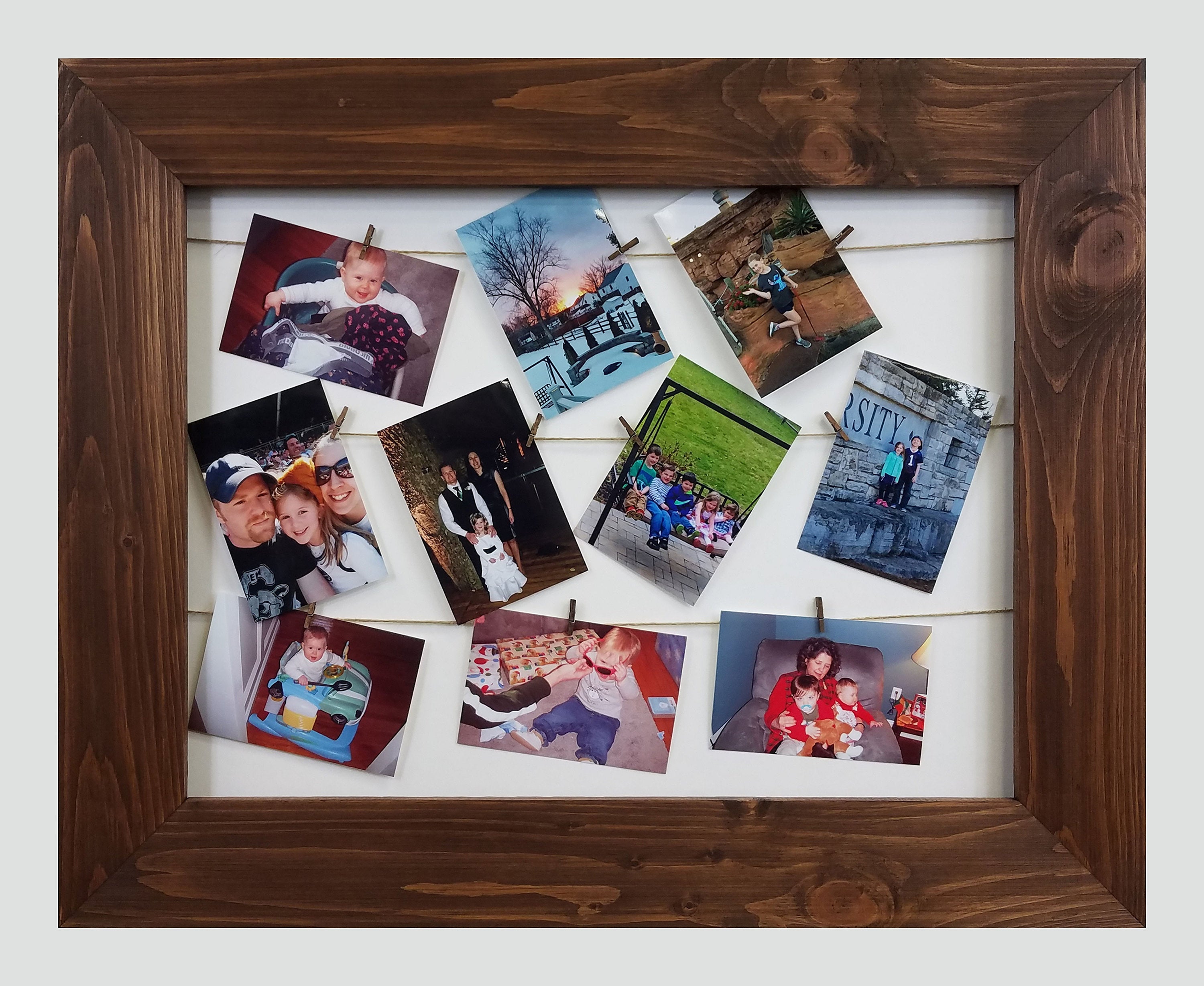Wooden Picture Frames, Photo Collage Frames