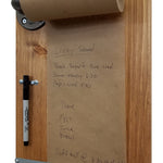 Clover Alley Memo Paper Roll Holder Note Pad - 20 Stain Colors, Shown in Early American 