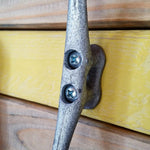 Boat Cleat 4" Galvanized Steel by Renewed Decor & Storage
