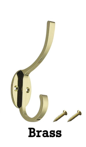 Heavy Duty Double Hook - Renewed Decor & Storage