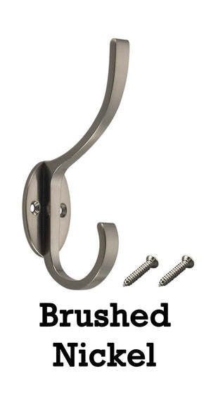Heavy Duty Double Hook - Renewed Decor & Storage