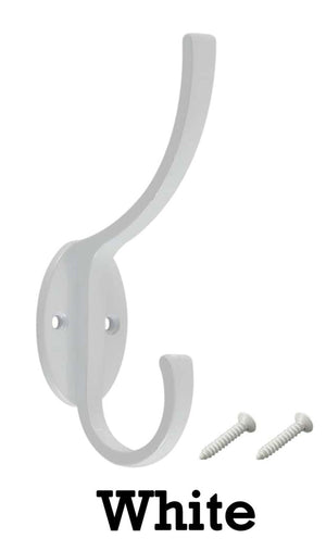 Heavy Duty Double Coat & Hat Hook