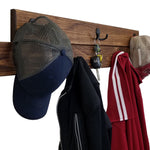 Arbor Way Wall Hooks - 20 Stain Colors, Shown in Special Walnut