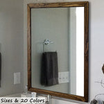 Carriage House Framed Mirror, 6 Sizes & 20 Colors, Lane of Lenore